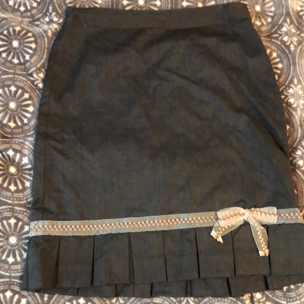 Banana Republic grey adorable skirt!